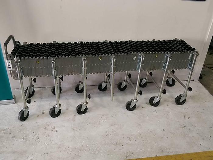 Used 25' Expandable Roller Conveyor