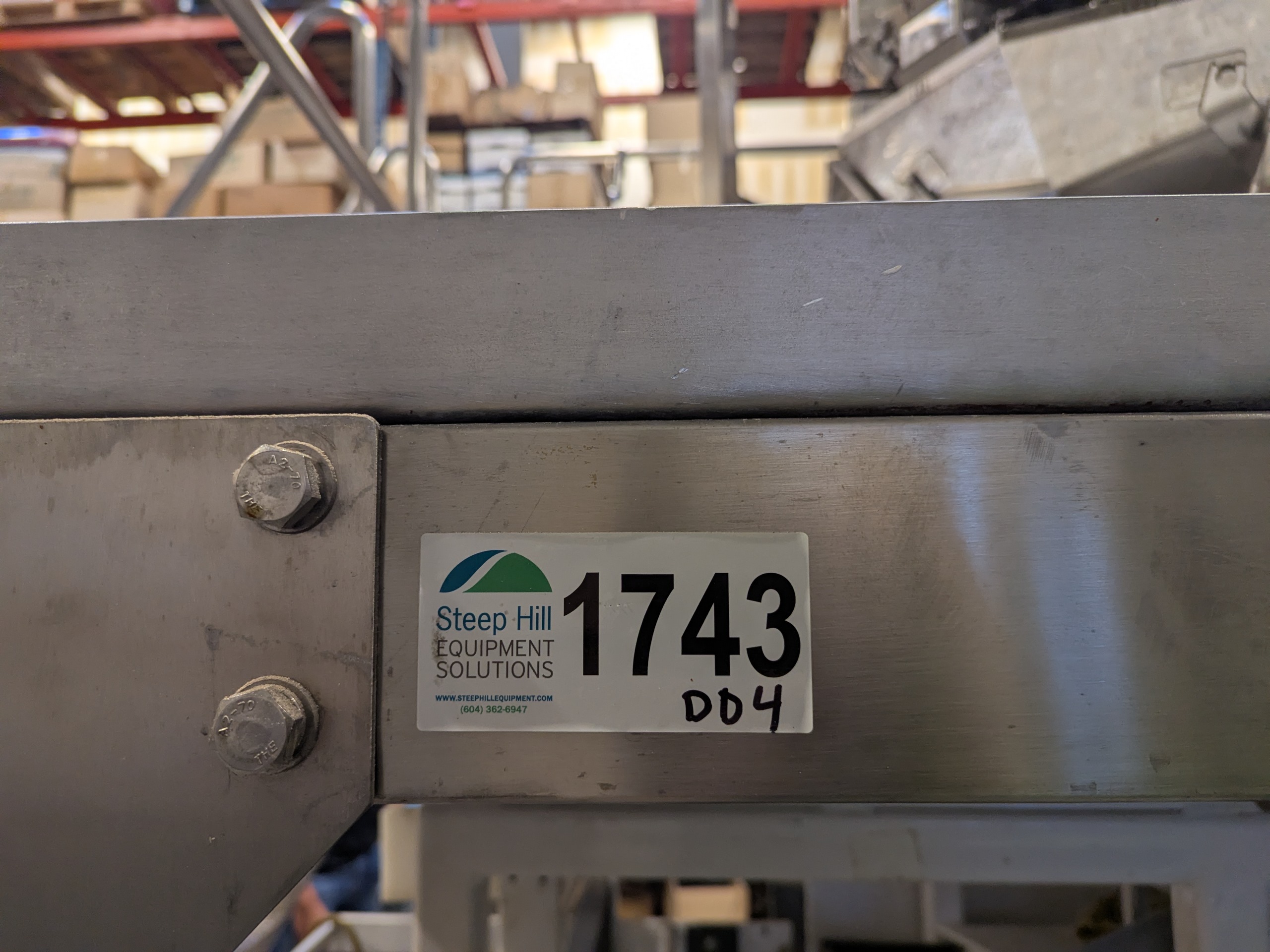 Used Matrix 916R Bagger with Platform and 10 Head Scale