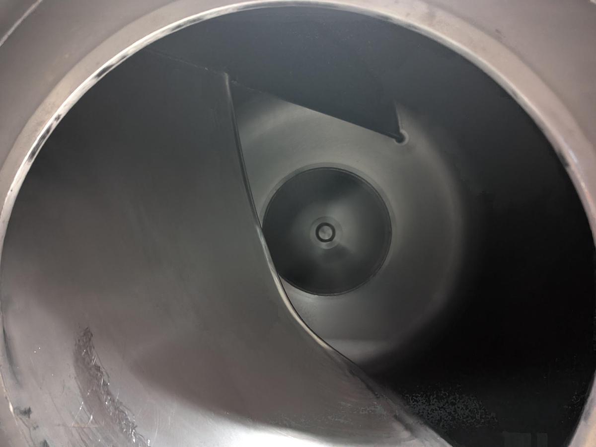 Used Henneken Vacuum Tumbler with Buggy Dumper