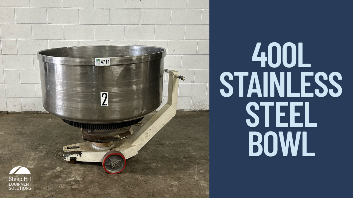 Used 400L Stainless Steel Bowl