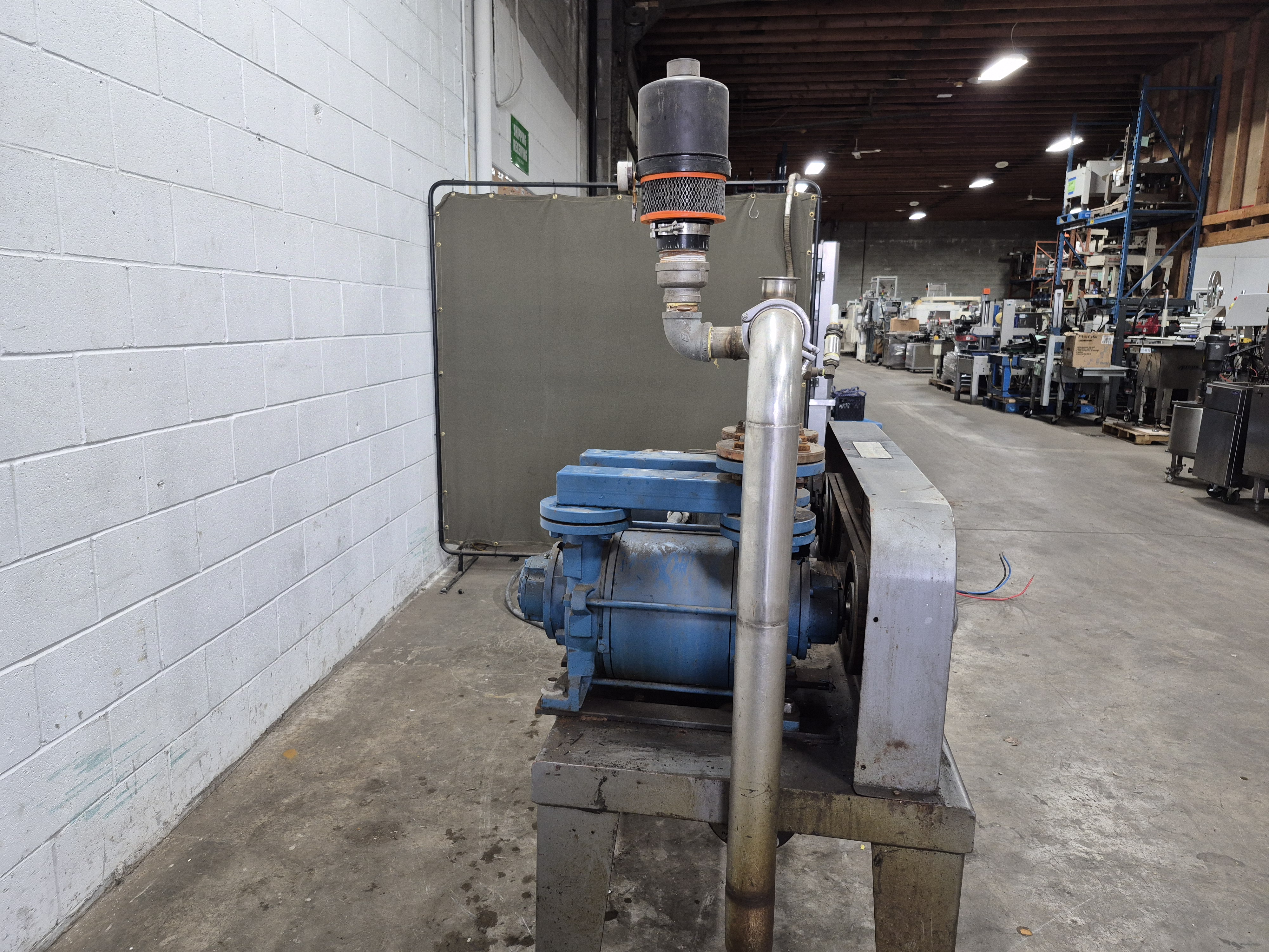 Used Premier Fluid Systems Liquid Ring Vacuum Pump