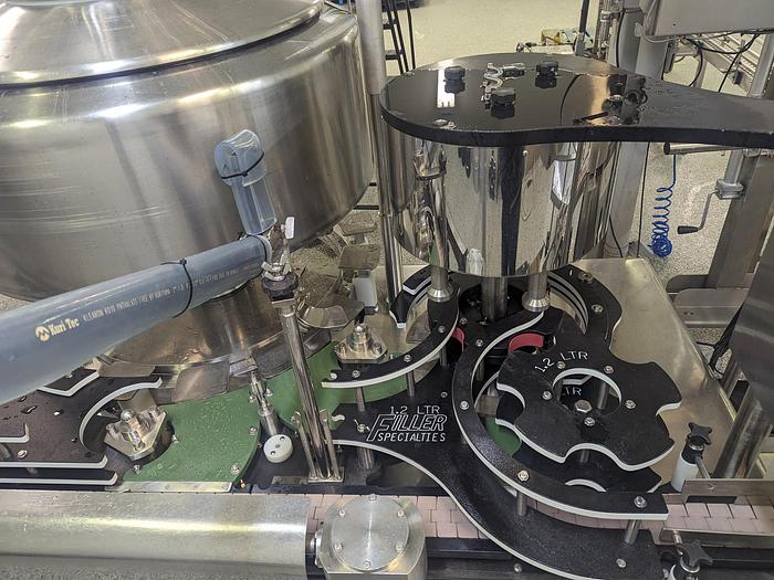 Used Filler Specialties Bottling Line