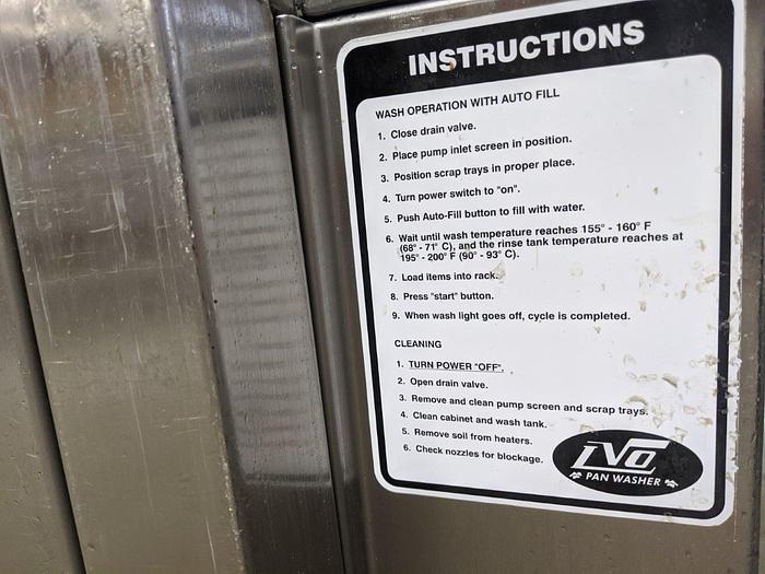 Used LVO FL36 Front Load Tray Washer