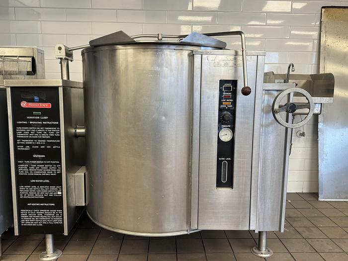 Used Market Forge 40 Gallon Jacketed Tilt Kettle