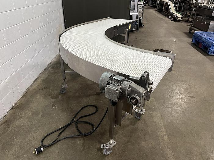 Used 11'6 Curved Conveyor