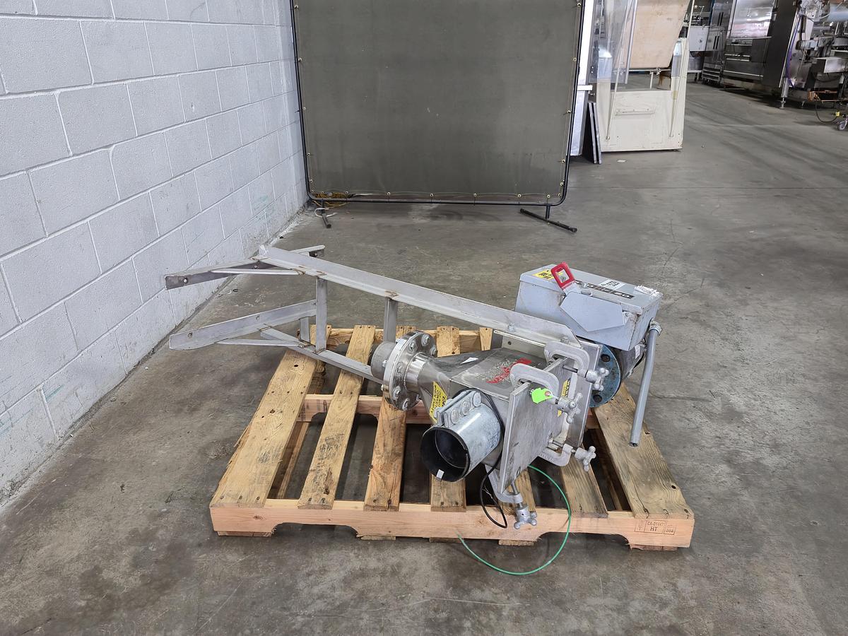 Used Flexicon Sanitary Stainless Steel Screw Conveyor / Volumetric Auger Feeder