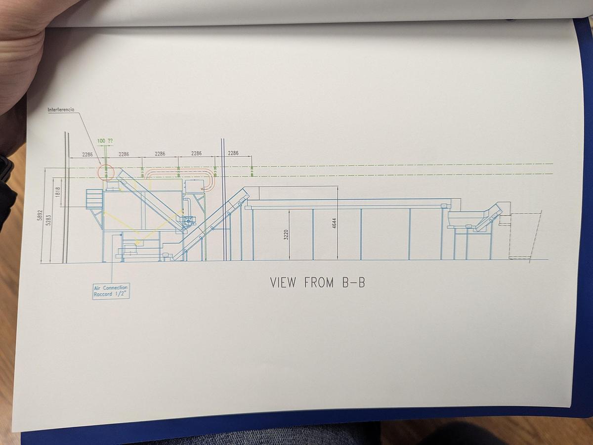 Used Posimat Bottle Silo and BI-N-35 Unscrambler