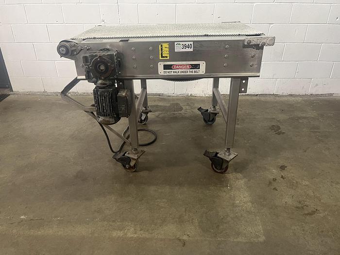 Used 4' Hinds-Bock Straight Conveyor - SC-2404