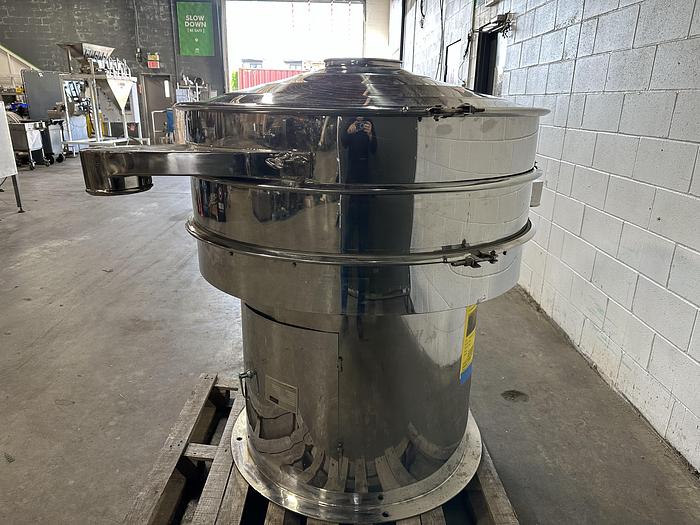 Used DZJX Round 2-Deck Vibratory Sifter Separator