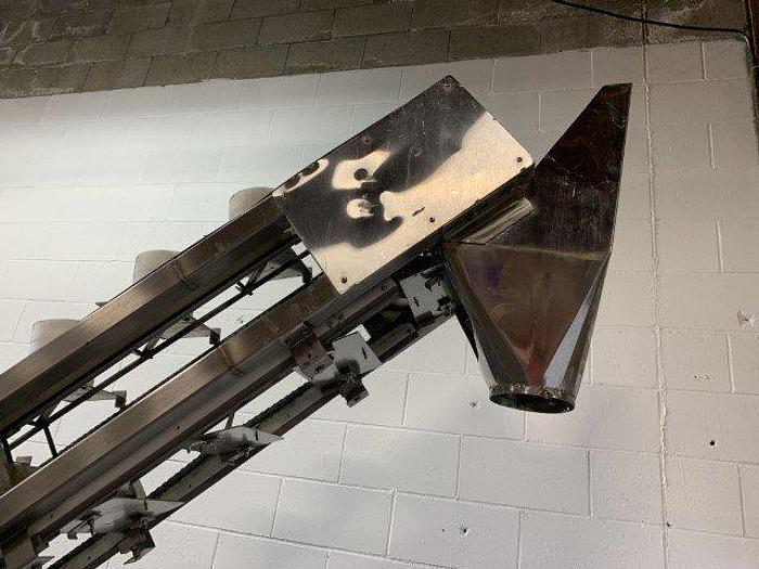 Used 8' High Bucket Elevator