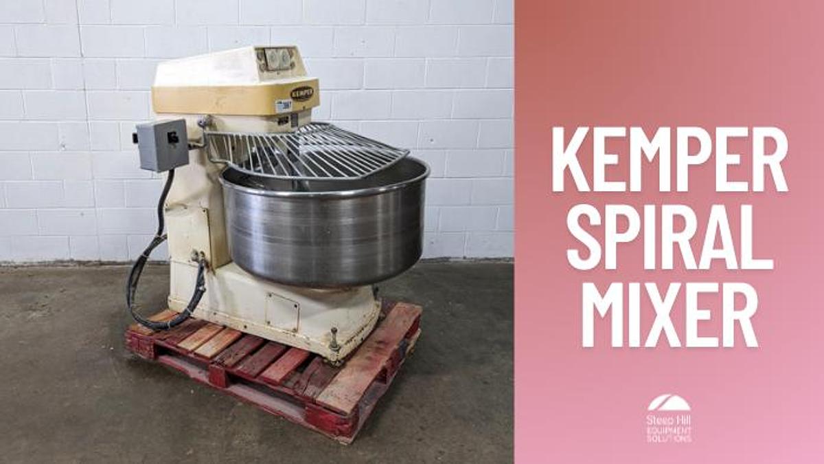 Used Kemper SP 100L Spiral Mixer