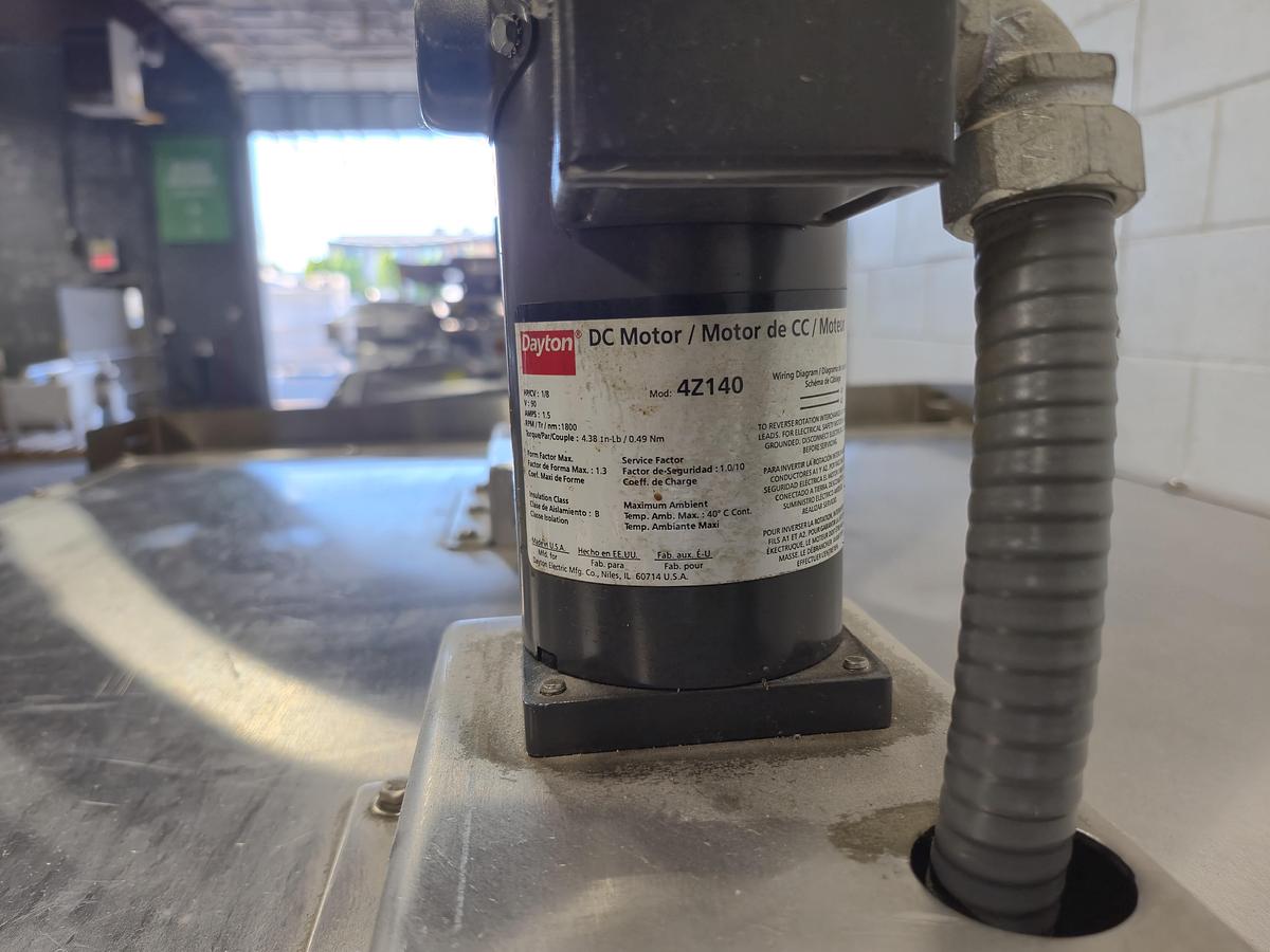 Used API APTU 50-DV Heat Shrink Tunnel