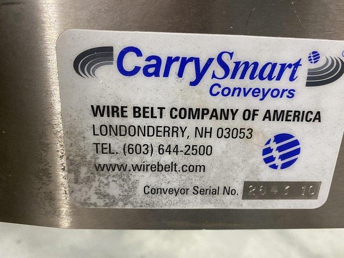 Used Carry Smart 180° Wire Conveyor