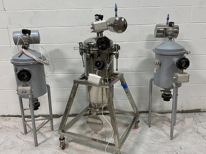 Used Saan PTS-1500 Powder Transfer System