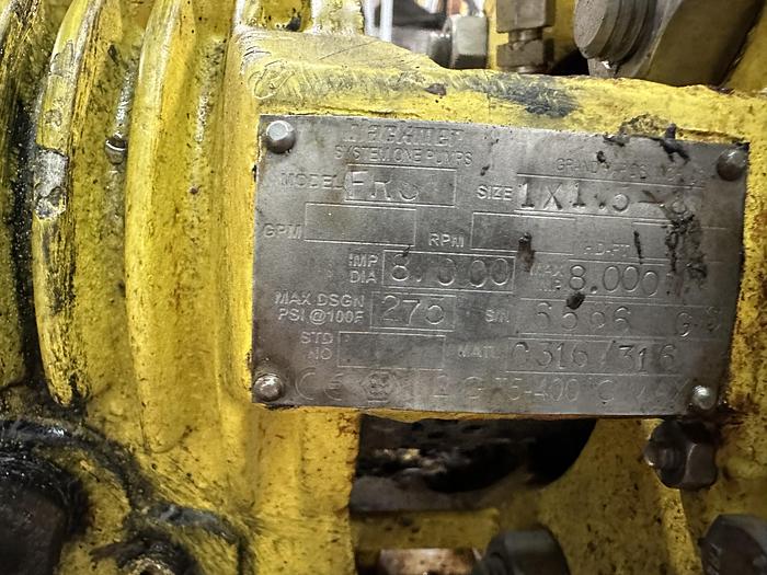 Used Blackmer Centrifugal Pump 7.5HP