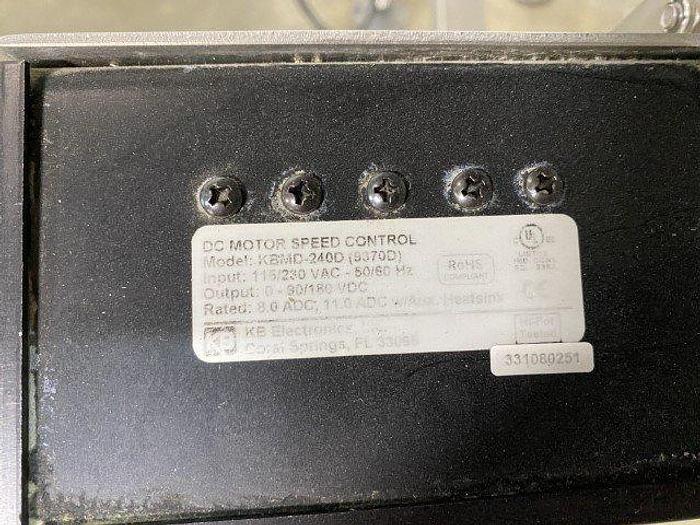 Used Bevco Cleated Incline Conveyor