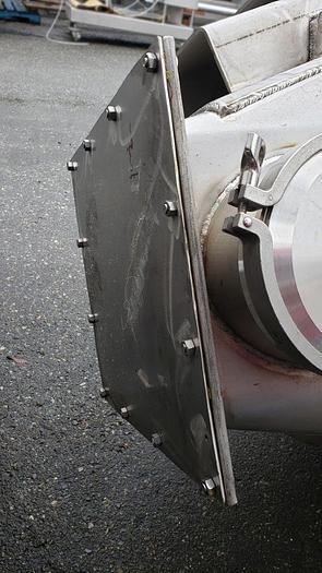 Used Custom Metalcraft SS Industrial Cyclone Dust Collector