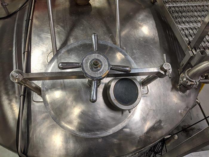 Used CE Howard 600 Gallon Jacketed Tank
