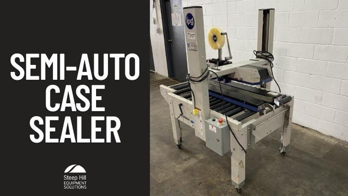Used Interpack Semi-Auto Case Sealer