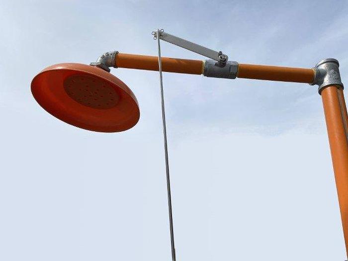 Used Guardian G1950P Emergency Wash Station