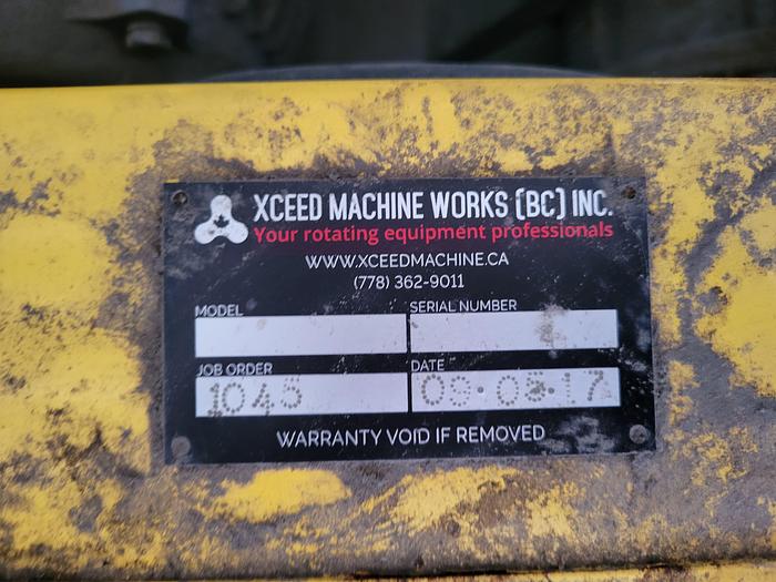 Used Howden Roots™ 33 URAI Rotary Lobe Blower