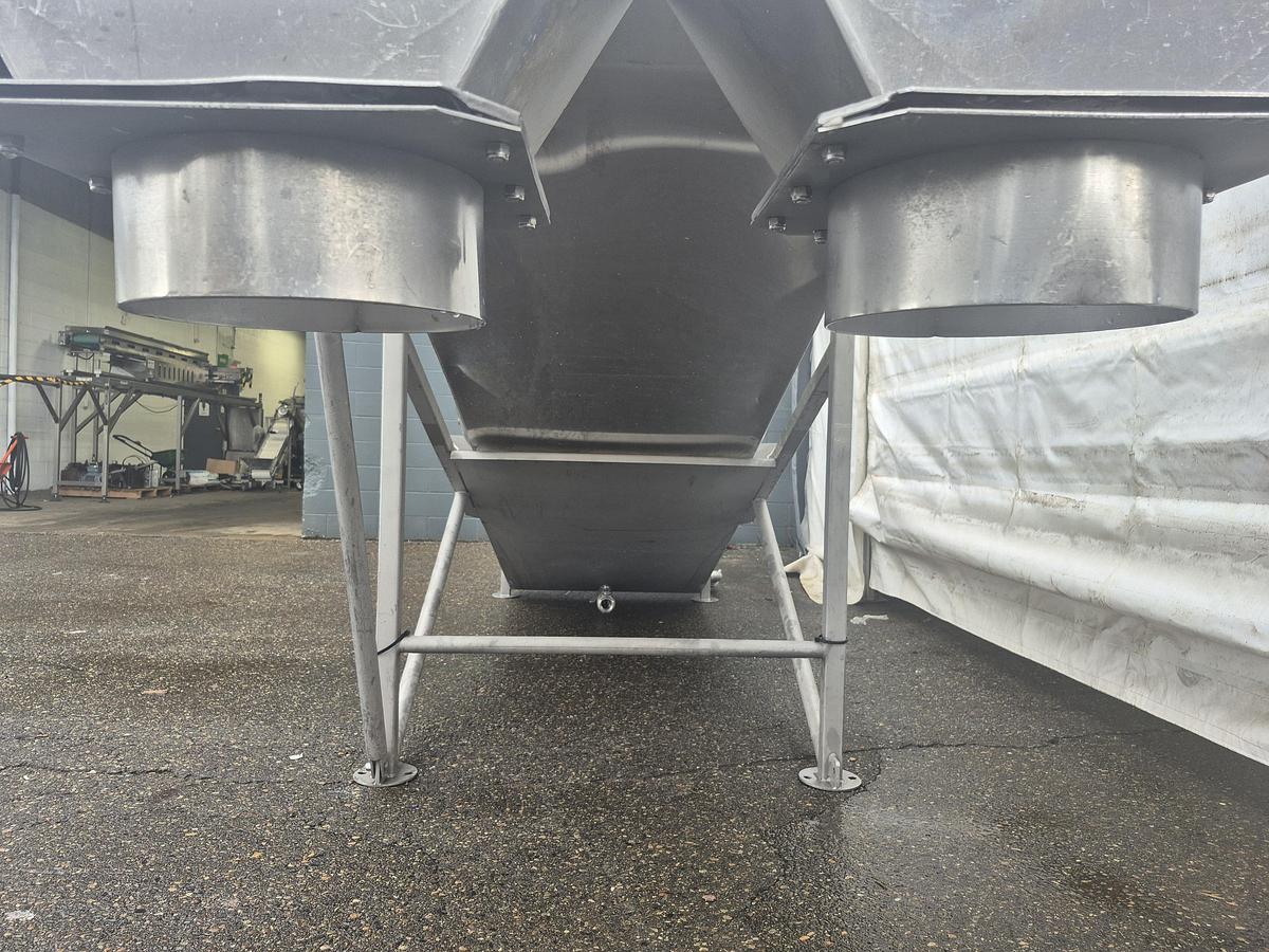 Used Incline Conveyor with Dip Tank