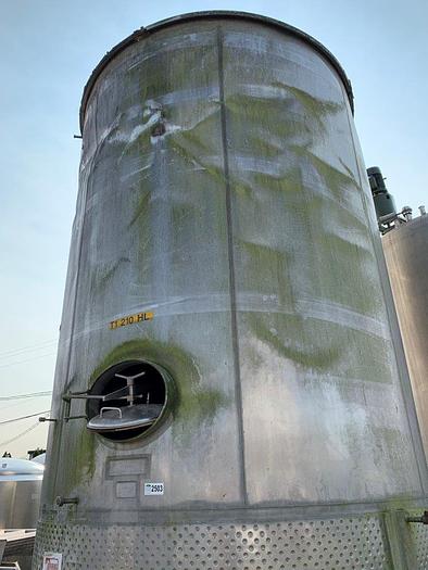 Used A-L 5000 Gallon Fermenting & Aging Tank