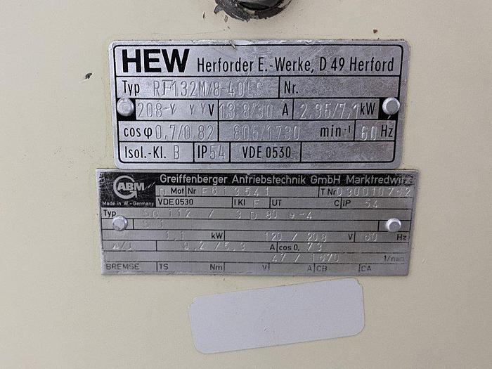 Used Kemper ST 125 A Spiral Mixer