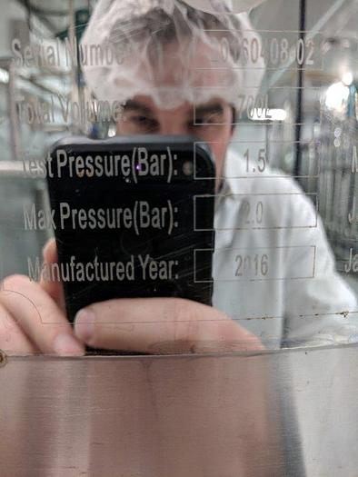 Used Vertical SS Mixing Tanks