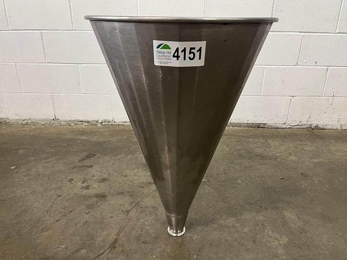Used 10 Gallon SS Hopper