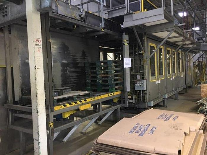 Used PAI 6300 In-Line High-Level Palletizer