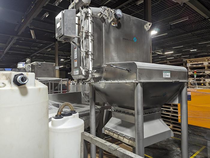 Used Schenck Process Bag Dump Station w/ Dust Collector