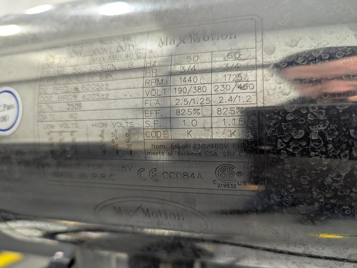 Used Apple Infeed Conveyor System