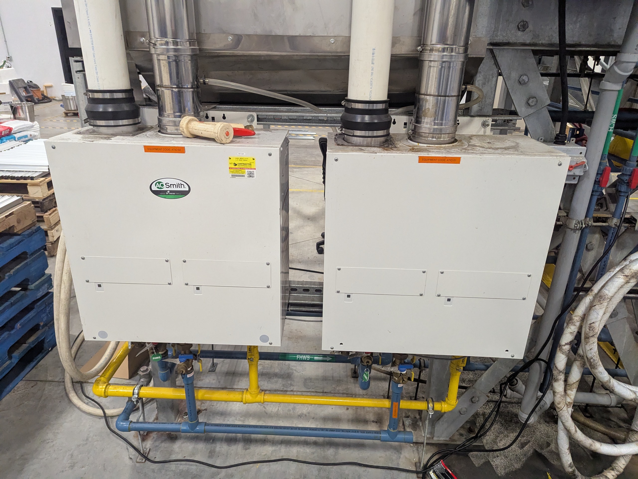 Used Smith ATIO-910 100 Tankless Natural Gas Water Heater