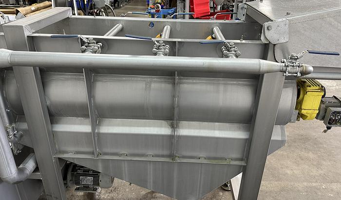 Used DTS Produce Corkscrew Wash Tank