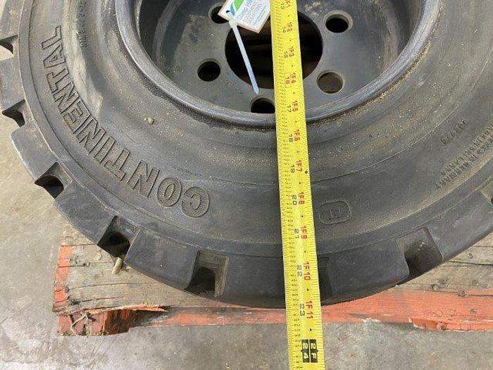 Used Continental CSE-Robust SC18 Forklift Tires (4)