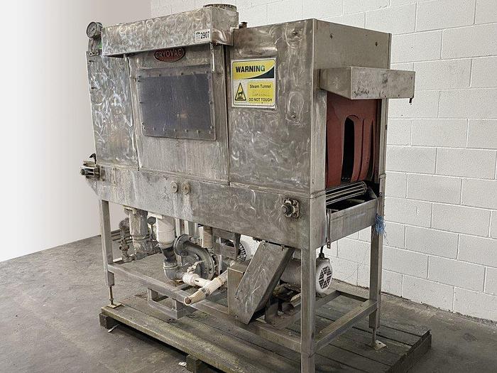 Used Cryovac 6570B Steam Shrink Tunnel