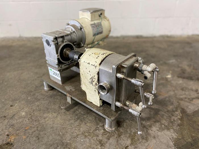 Used Jacketed Positive Displacement Pump