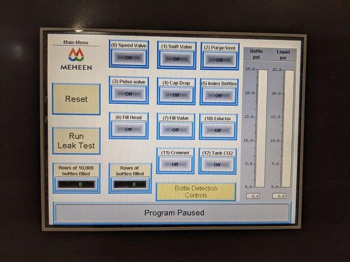 Used Meheen Bottling Station