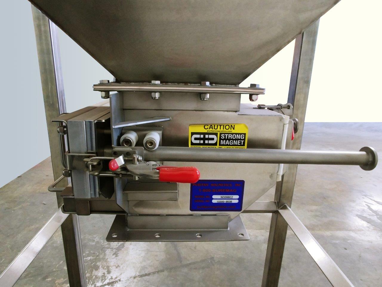 Used Hopper With Puritan EZ-Clean Drawer Magnet