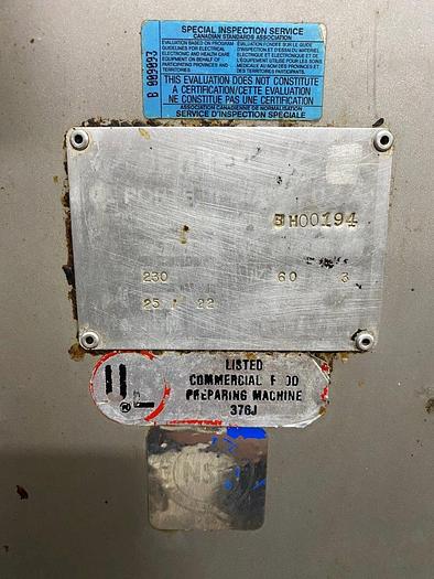 Used Berkel VCM-25 Bowl Cutter/Mixer