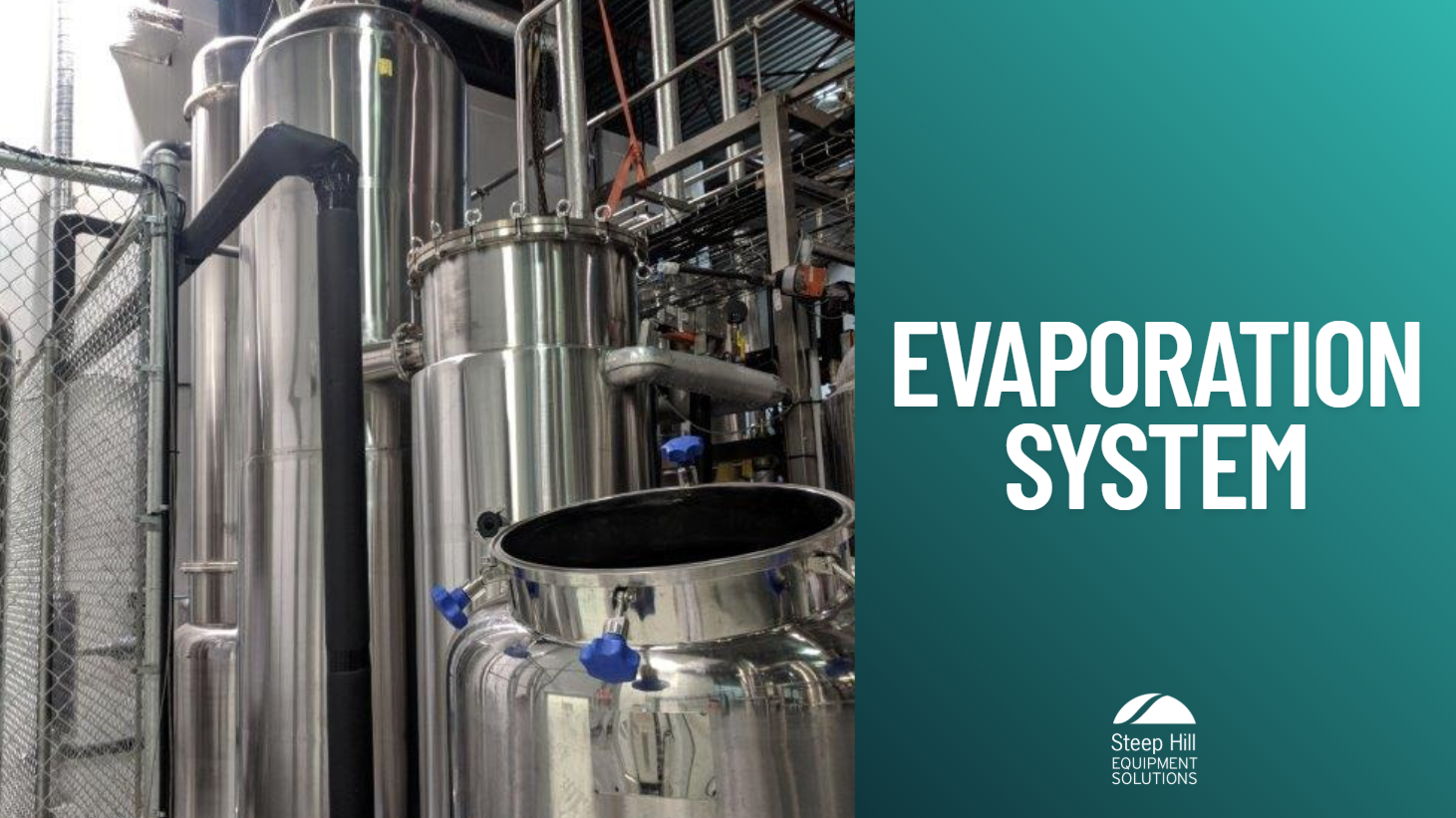 Used Evaporation System with Water Reclamation