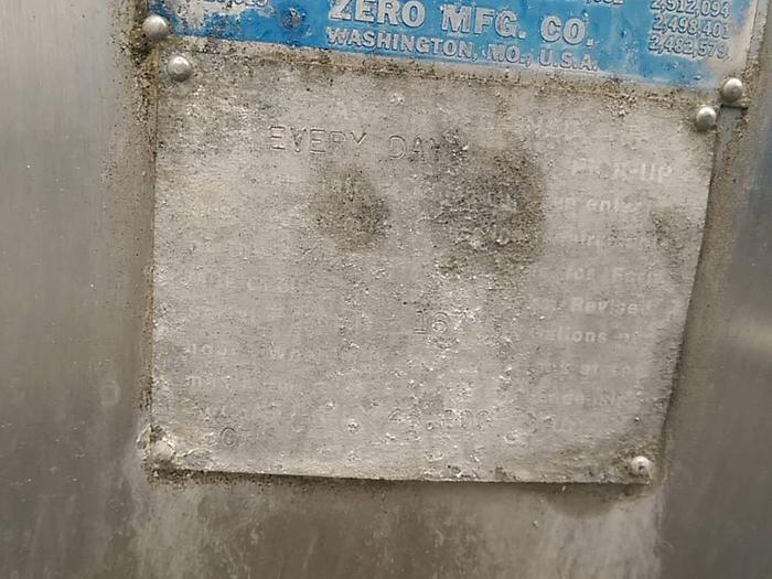 Used 500 Gallon Refrigerated Milk Tank