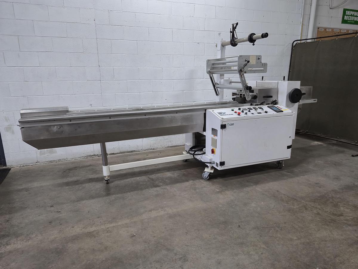 Used PFM Packaging Machinery Hurricane Horizontal Flow Packager