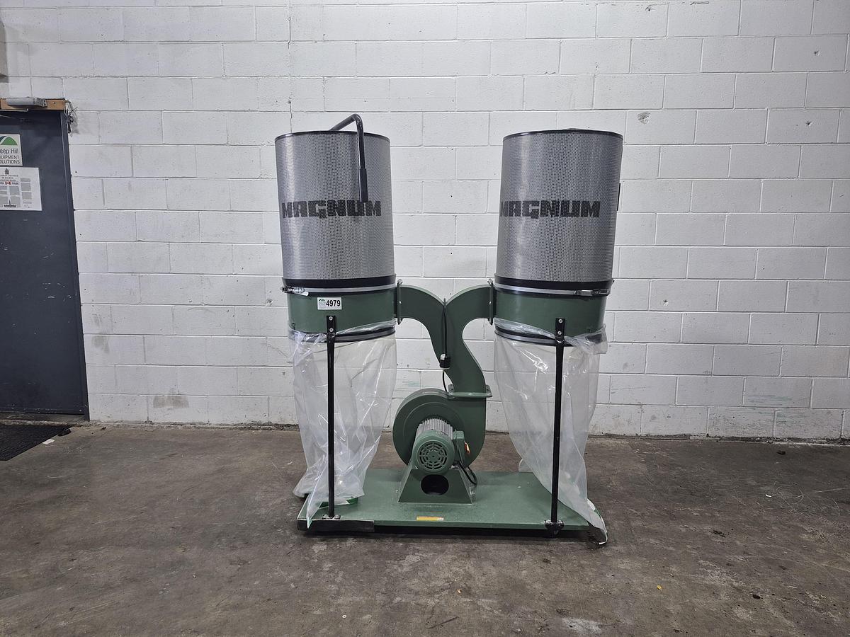 Used General International 10-210 M1 2 Bag Dust Collector