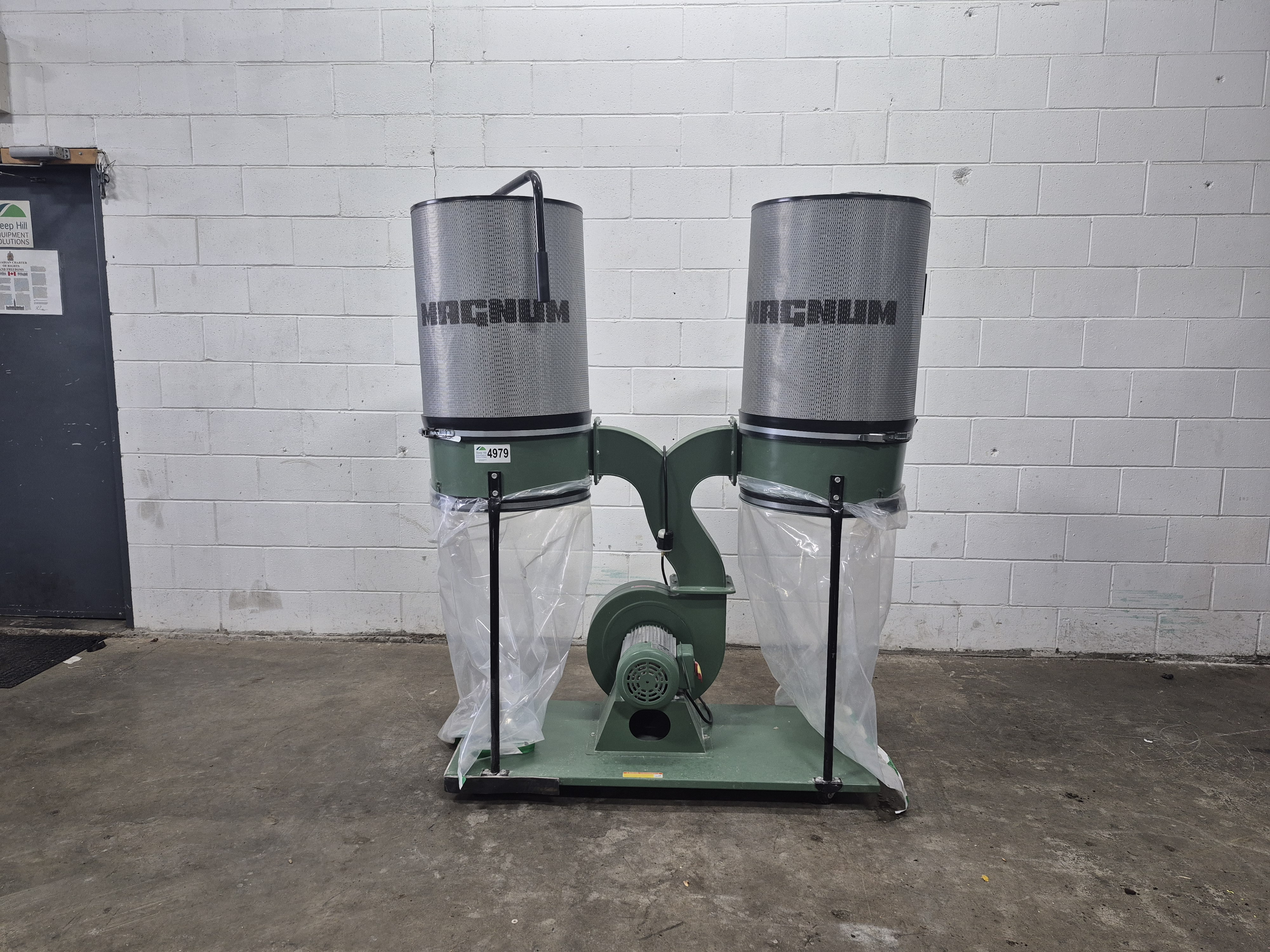 Used General International 10-210 M1 2 Bag Dust Collector
