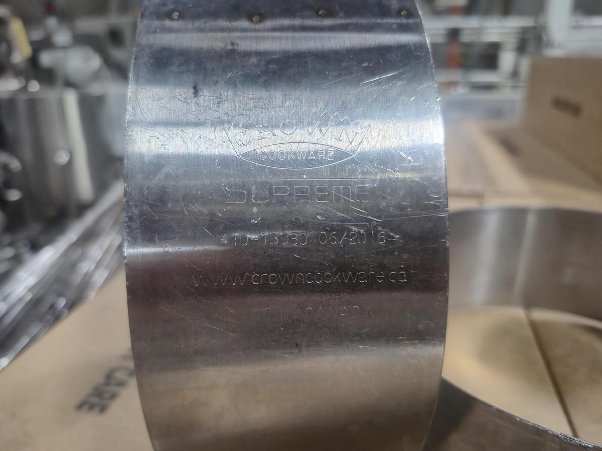 Used Crown Cookware Supreme Stainless Steel Cake Ring