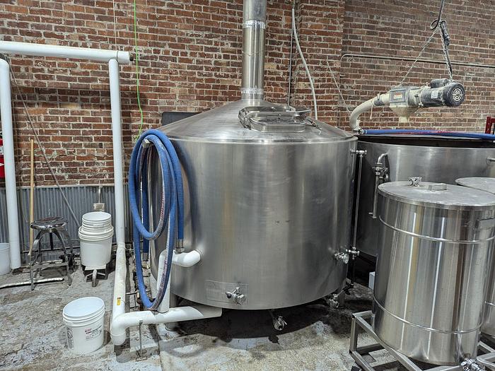 Used 2 Vessel 15BBL Brewhouse