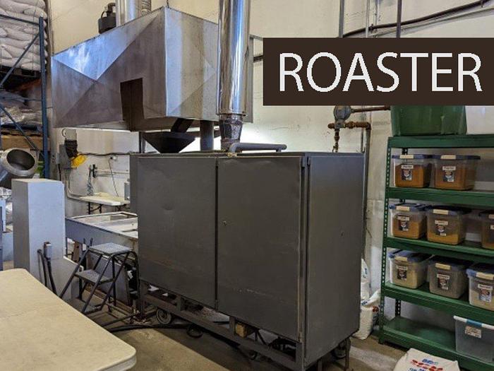 Used Nut & Seed Roasting Line