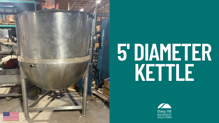 Used Lee 5' Diameter Kettle